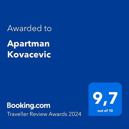 شقة Apartman Kovacevic بار المظهر الخارجي الصورة
